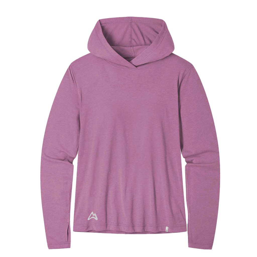 AllTrails ¡Á Stio Women's Divide Hooded Pullover - Aromatic Iris